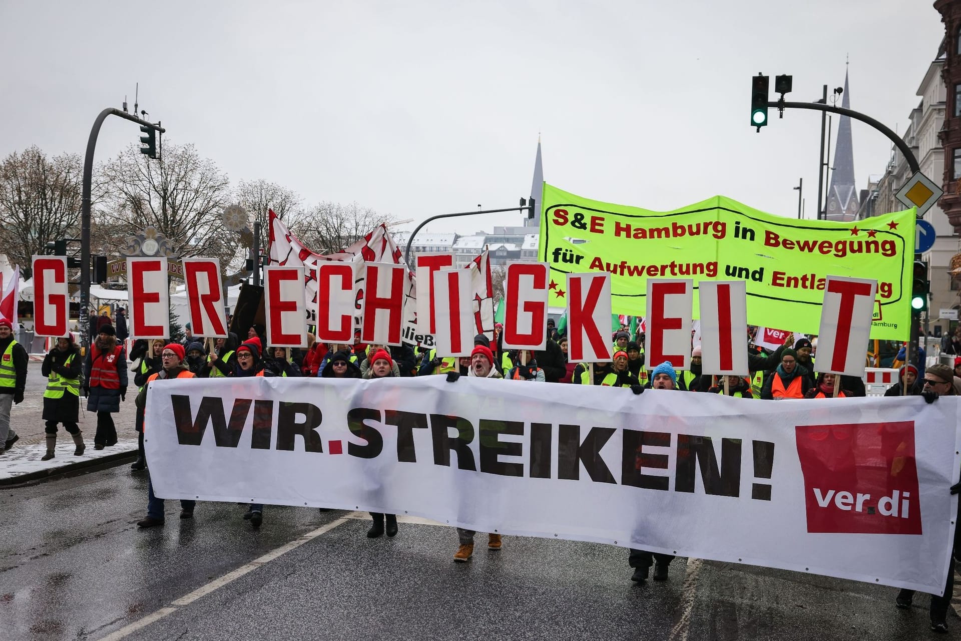 Warnstreik im öffentlichen Dienst