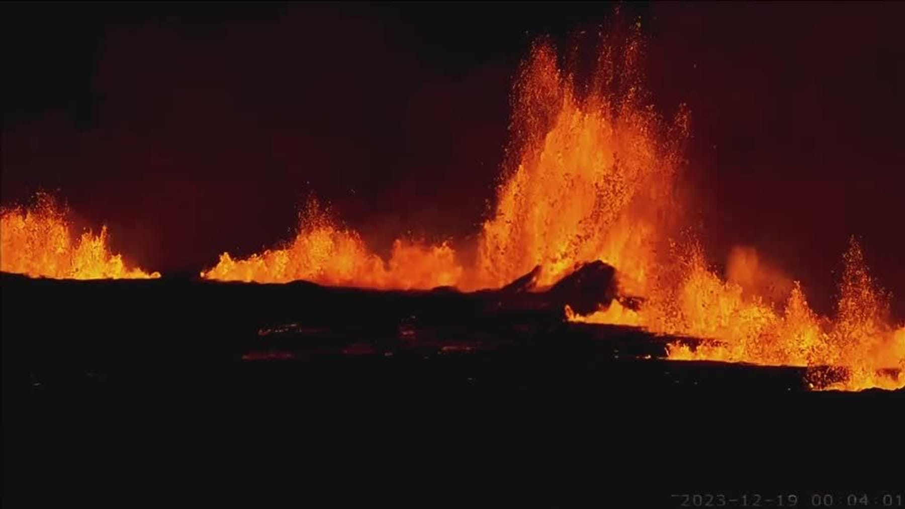 Spektakuläre Aufnahmen vom Vulkanausbruch in Island Zeit Heute