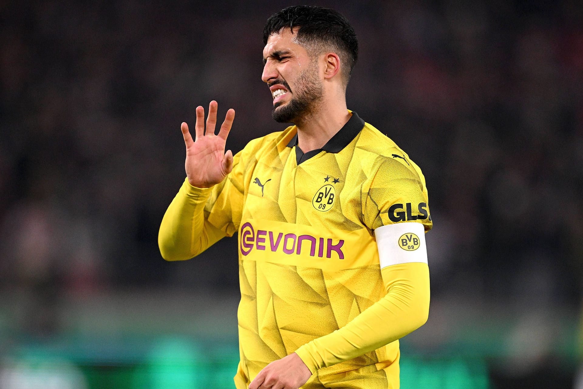 Aufgebracht: BVB-Leistungsträger Emre Can.