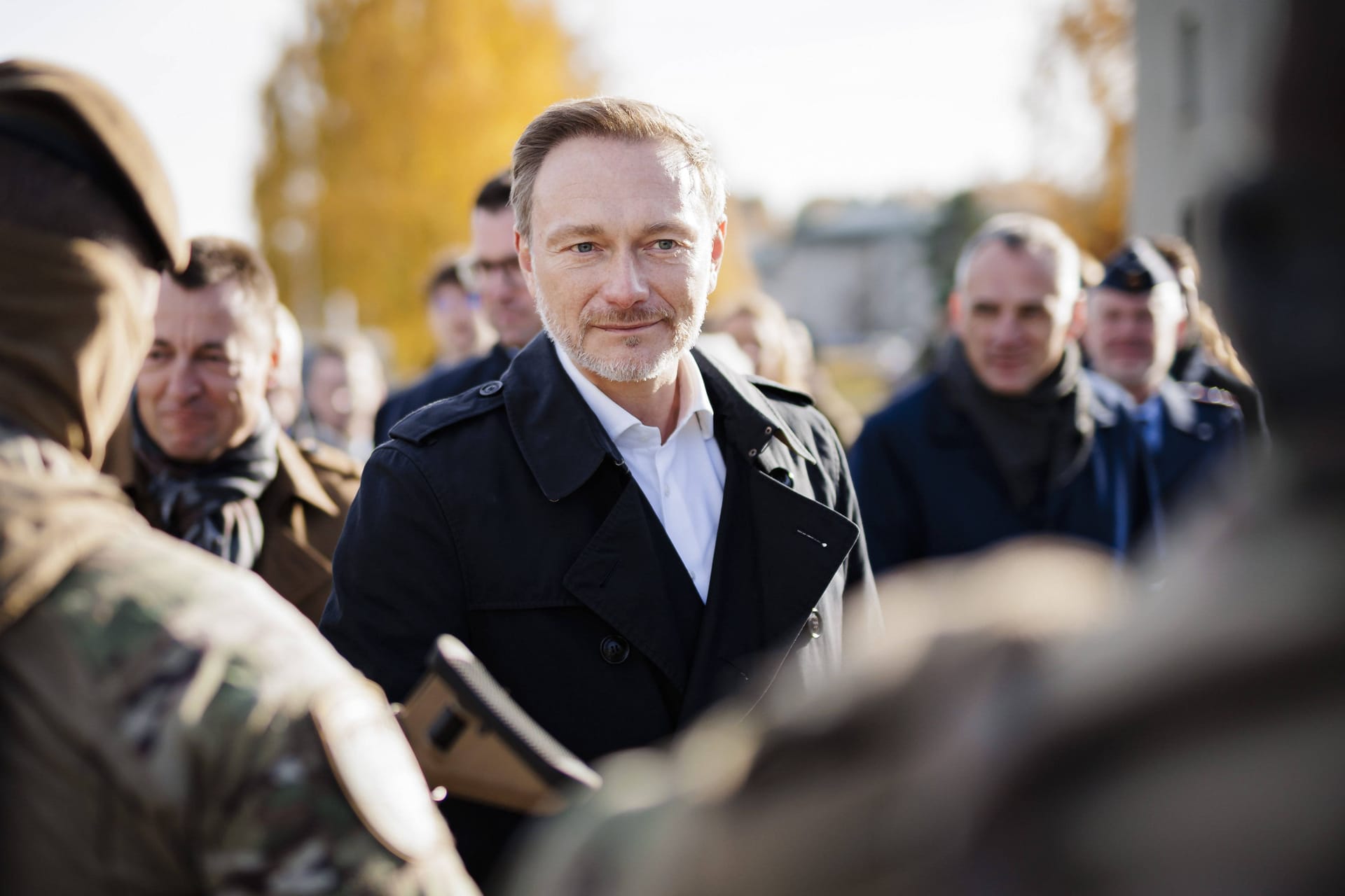 Christian Lindner in Litauen (Archivbild): Das Foto stammt von einer Agentur, die für sein Ministerium arbeitet.