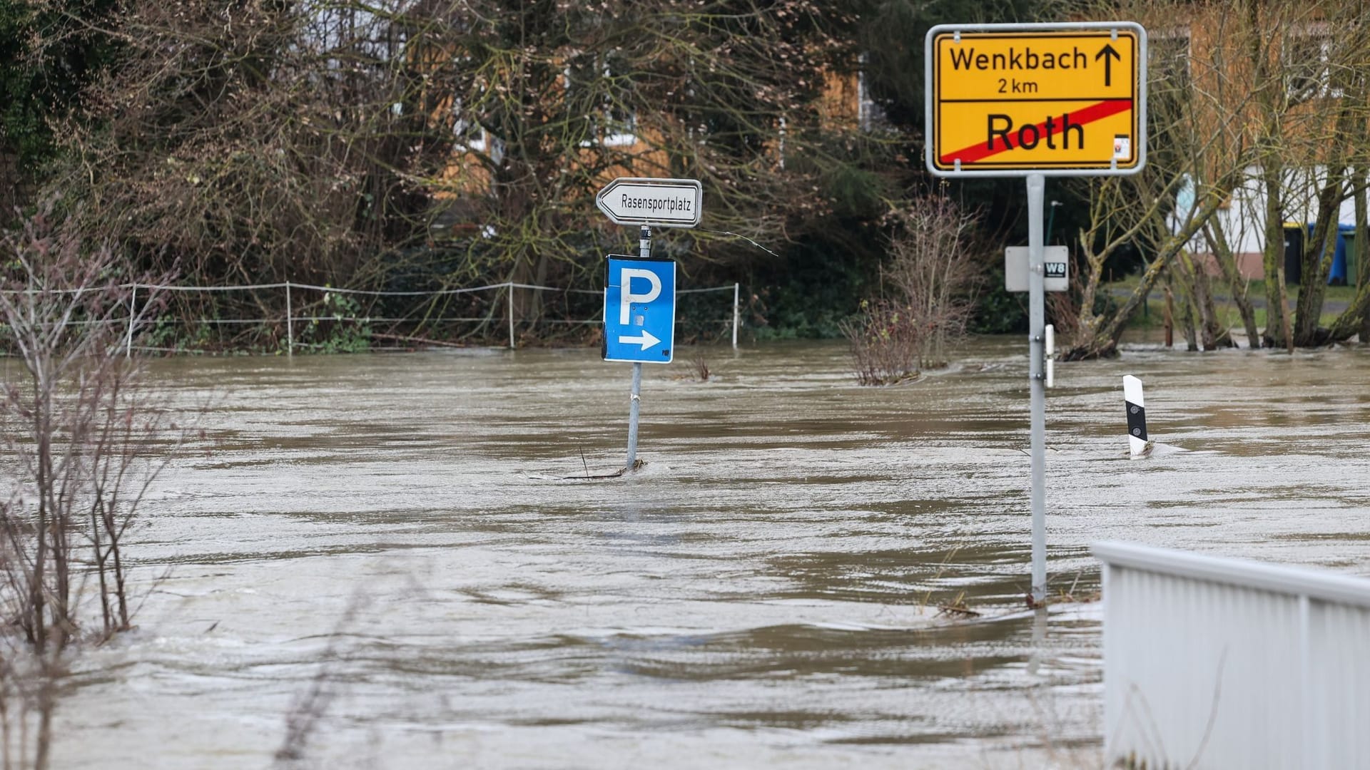 Hochwasser in Hessen