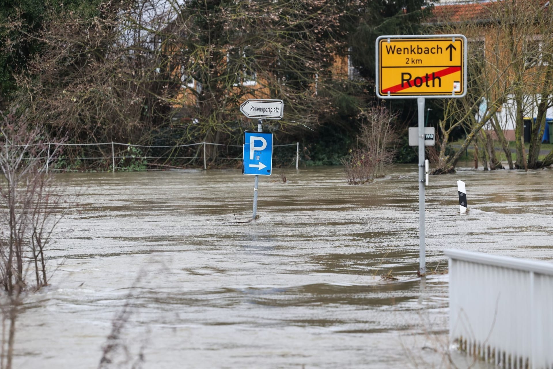 Hochwasser in Hessen