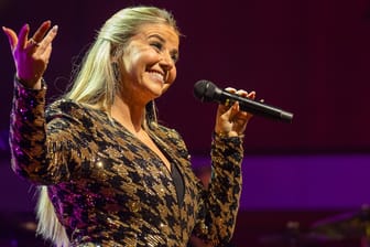 Beatrice Egli: Die Sängerin trat in der "Helene Fischer Show" auf.