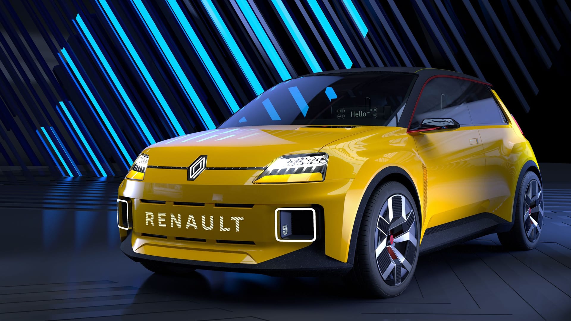 Comeback des R5: Bislang zeigt Renault nur ein Konzeptauto. Die Serienversion wird im Februar enthüllt.