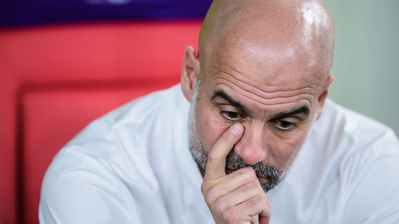Pep Guardiola: Der spanische Trainer von Manchester City erlebt aktuell eine Schwächephase mit seinem Team.