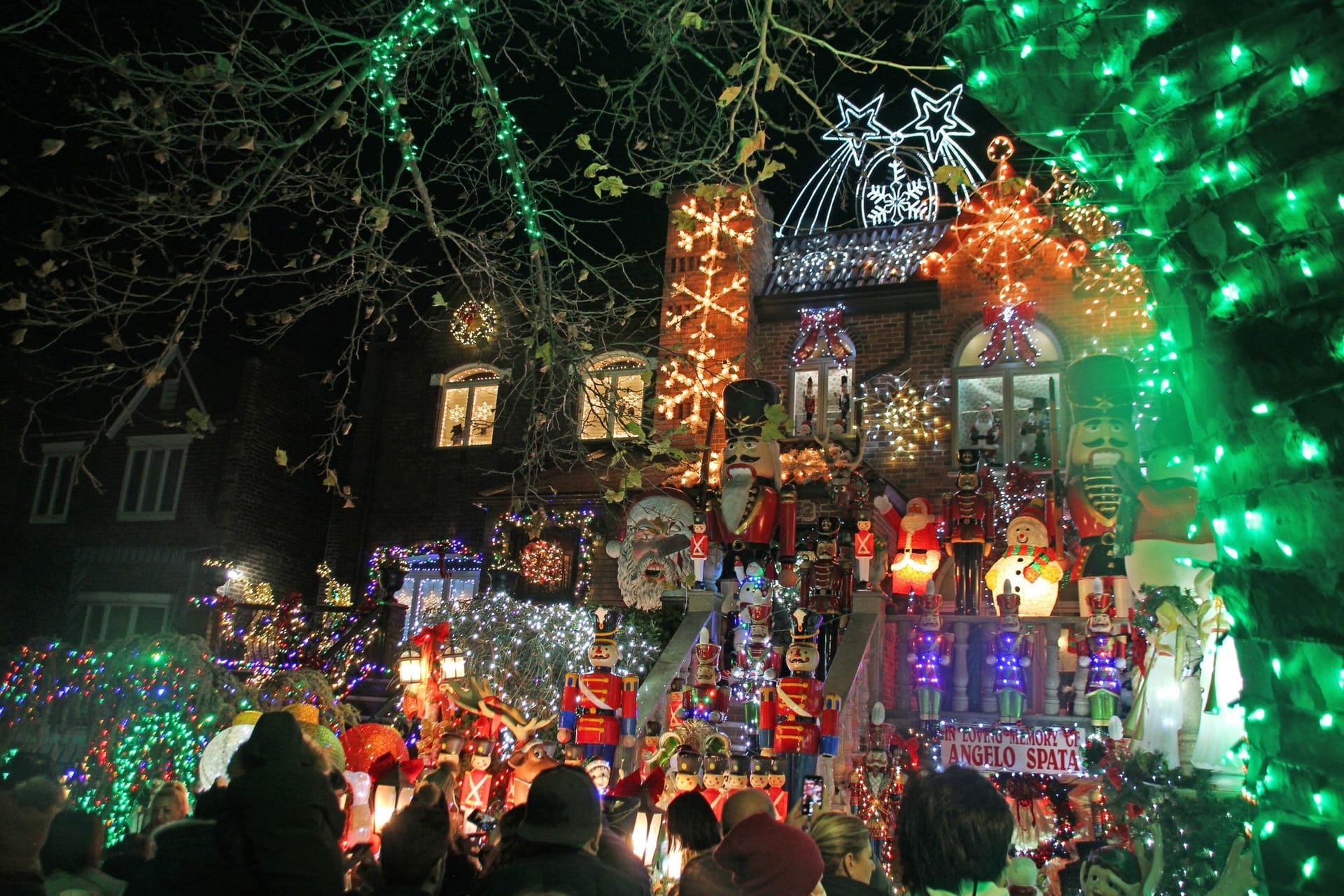 Weihnachtshaus in Dyker Heights