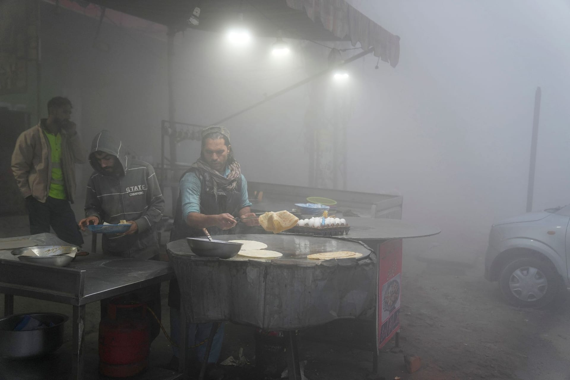 Nebel in Lahore