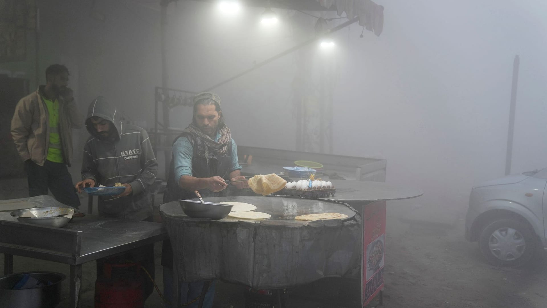 Nebel in Lahore