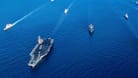 Kriegsschiffe der USA (Symbolbild): Noch ist nicht bekannt, wie groß die geplante Operation werden soll.