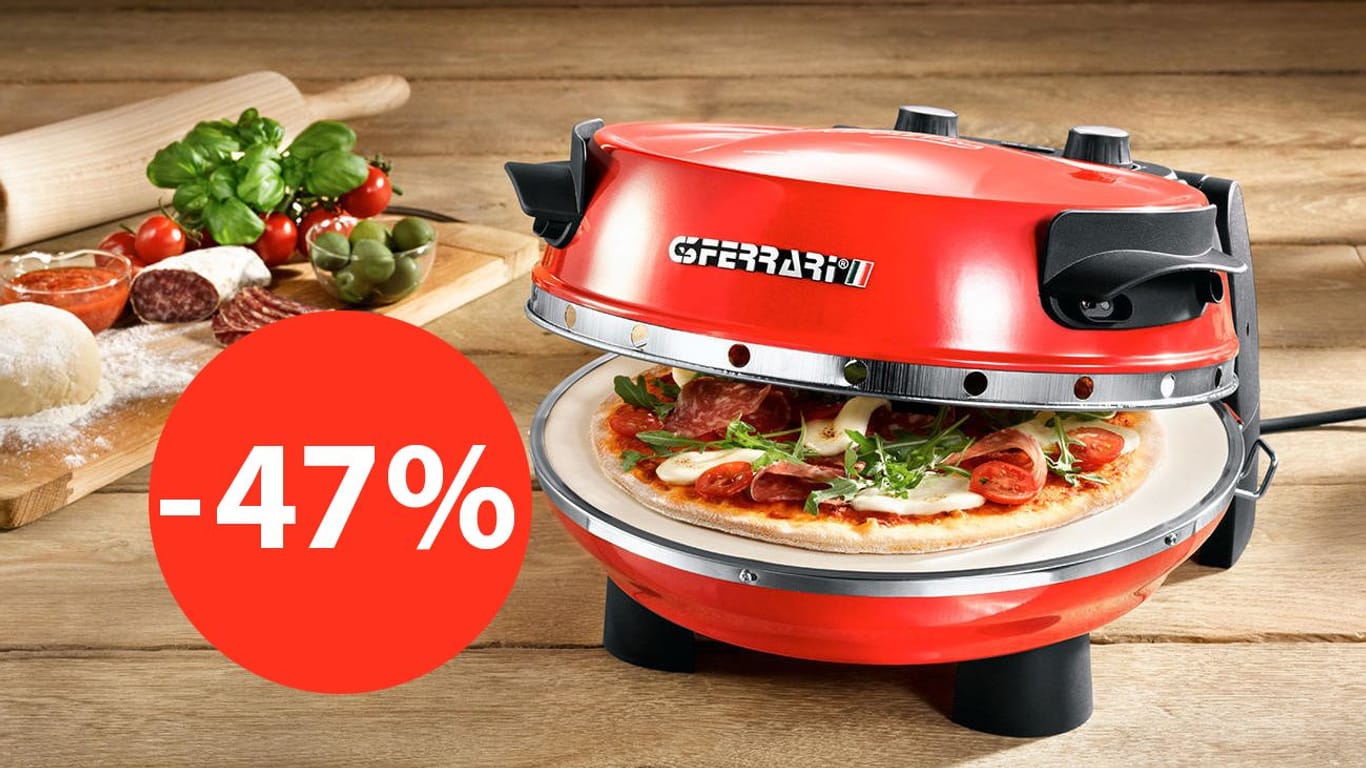 Bei Lidl ergattern Sie aktuell einen Pizzaofen für die perfekte Pizza von G3 Ferrari zum Top-Preis.