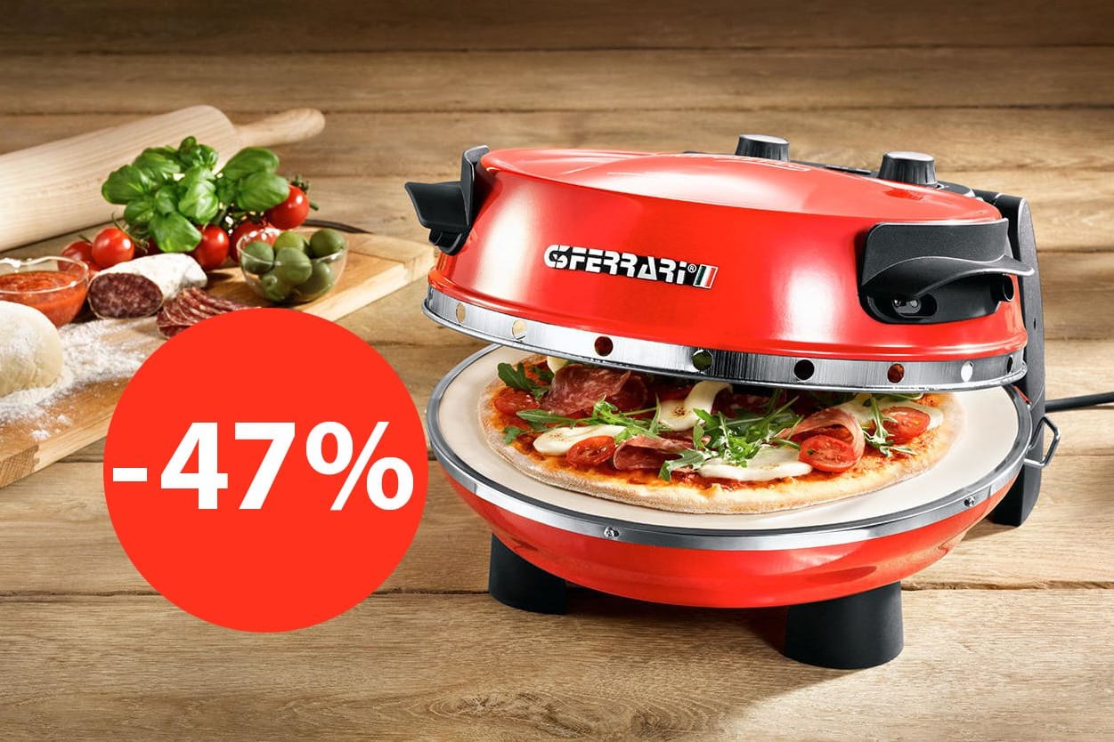 Bei Lidl ergattern Sie aktuell einen Pizzaofen für die perfekte Pizza von G3 Ferrari zum Top-Preis.