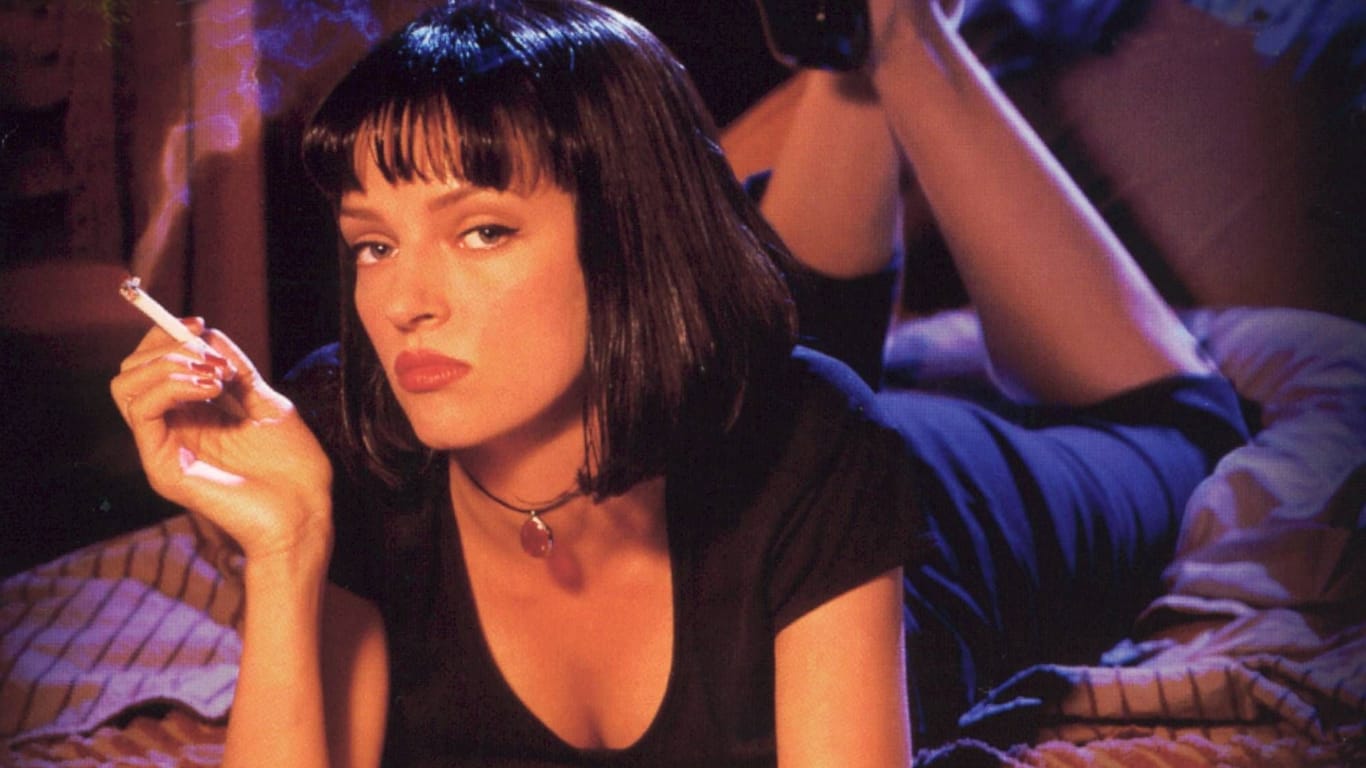Uma Thurman: In "Pulp Fiction" spielte sie die Gangsterbraut Mia Wallace.