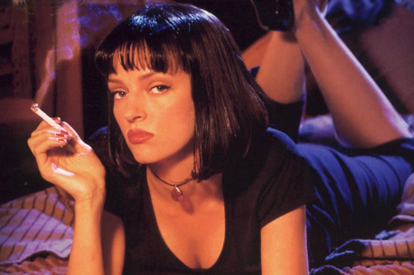 Uma Thurman: In "Pulp Fiction" spielte sie die Gangsterbraut Mia Wallace.