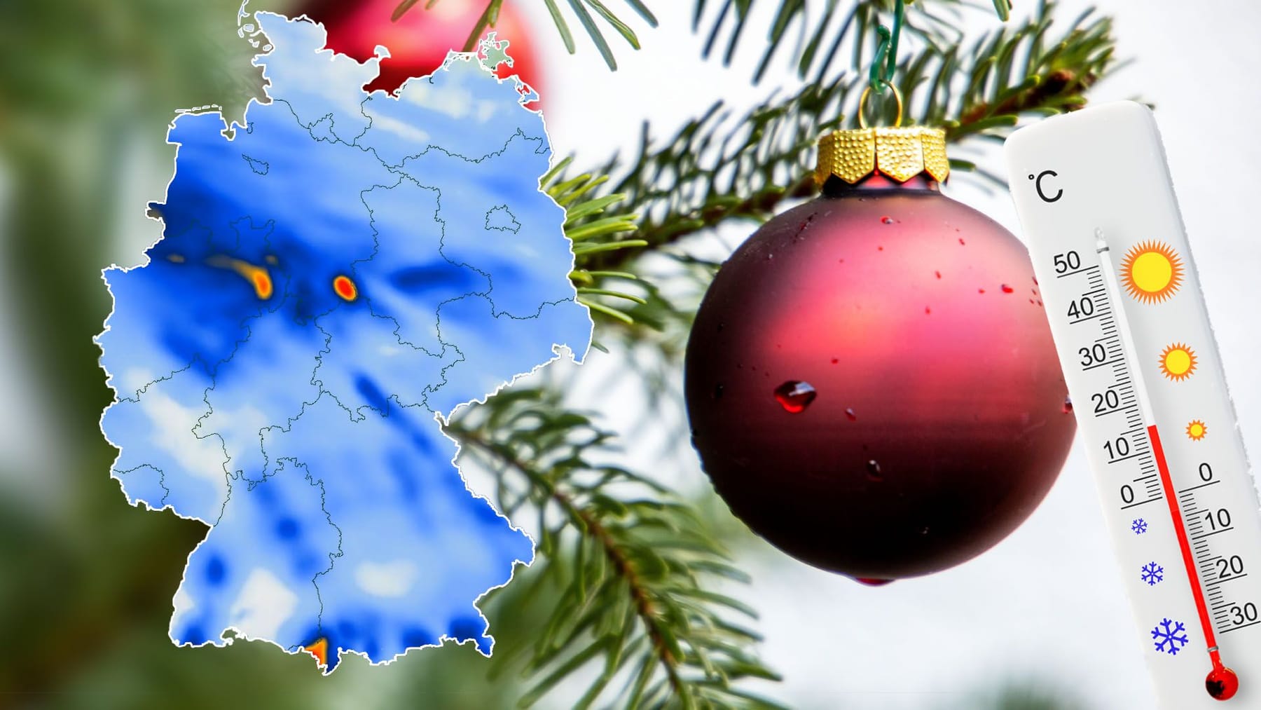 Weihnachten-Wetter: In Diesen Regionen Gibt Es Die Chance Auf Schnee