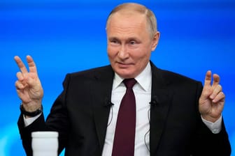 Wladimir Putin: Der russische Präsident hält weiterhin an seinen Kriegszielen in der Ukraine fest.