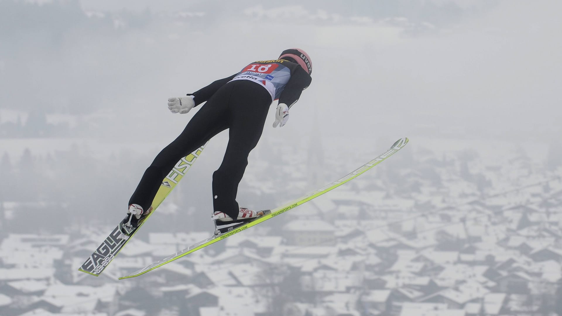 Severin Freund: Der frühere Skispringer im Jahr 2010 bei der Tournee in Oberstdorf.