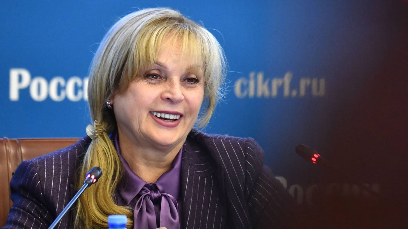 Ella Pamfilowa, Vorsitzende der Zentralen Wahlkommission Russlands (Archivbild): Die nächste Präsidentschaftswahl ist für den Zeitraum vom 15. bis 17. März 2024 angesetzt.