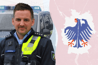 Polizeibeamter und Gewerkschaftsmitglied Björn Hoogland: "Der Anspruch muss sein, so gut wie möglich zu arbeiten."