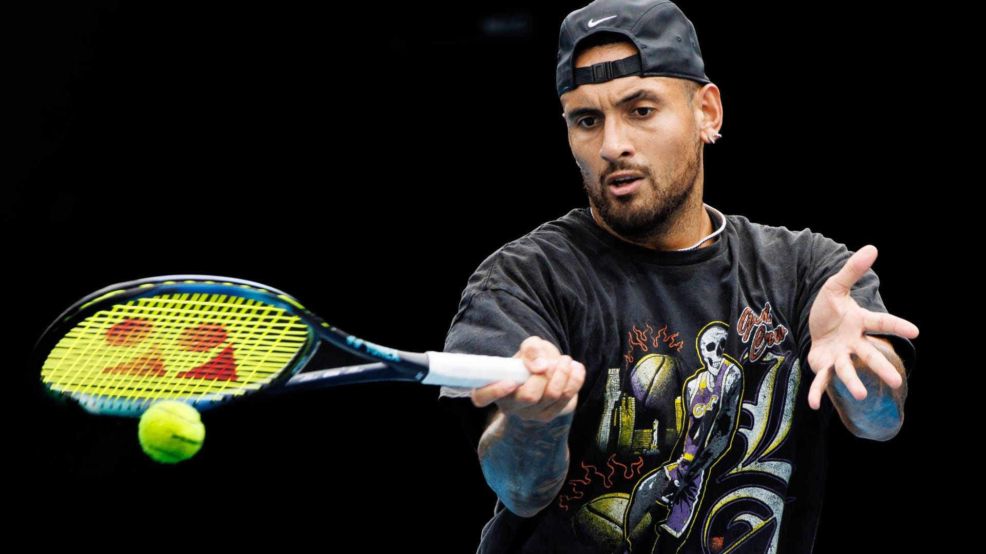 Nick Kyrgios: Der Tennis-Profi hat über sein schwieriges Jahr gesprochen.