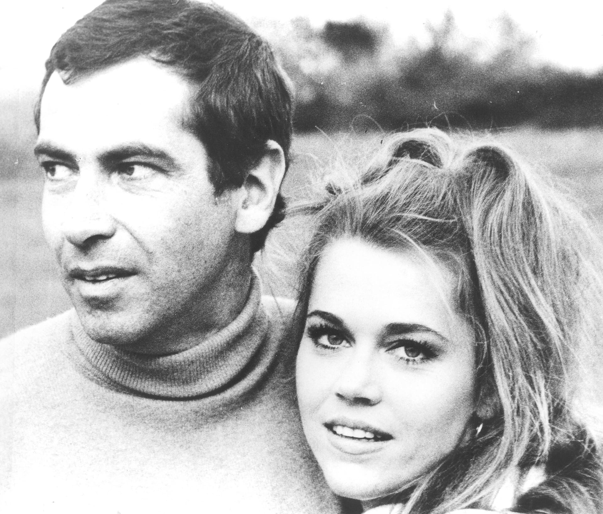Roger Vadim und Jane Fonda im Juni 1967