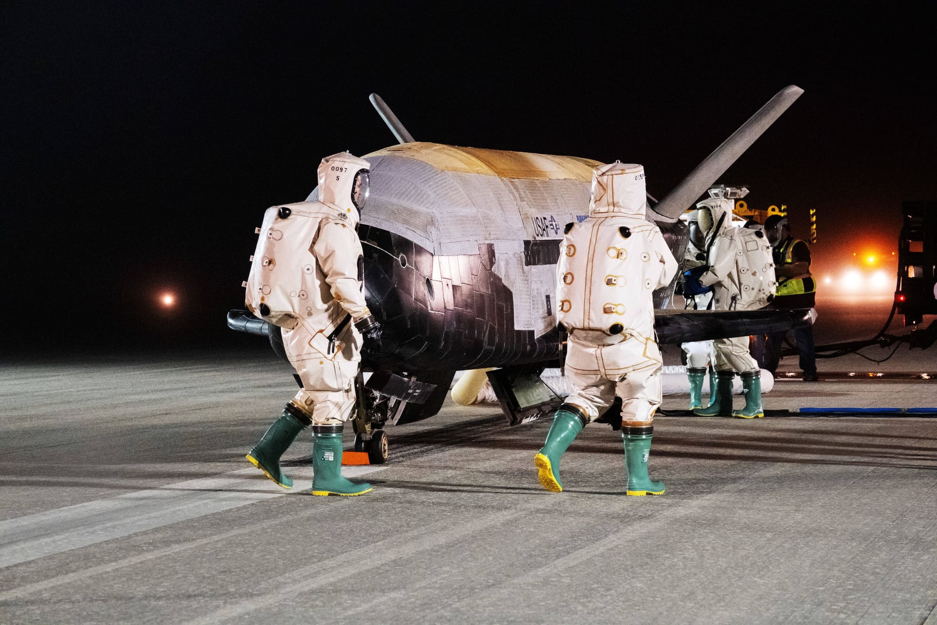 Der Raumgleiter X-37B (Archivbild): Die siebte Mission könnte eine ganz besondere werden.