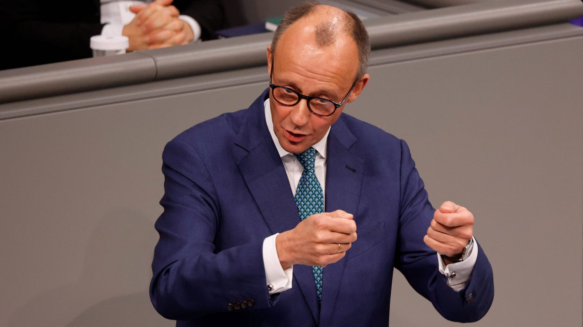 Friedrich Merz: Er ist Unionsfraktionschef.