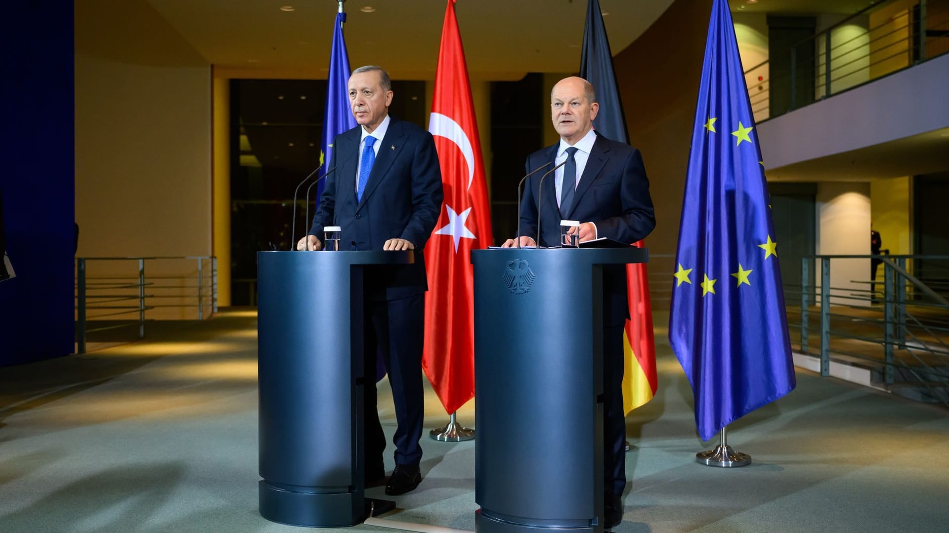 Erdogan und Scholz Erdogan und Scholz