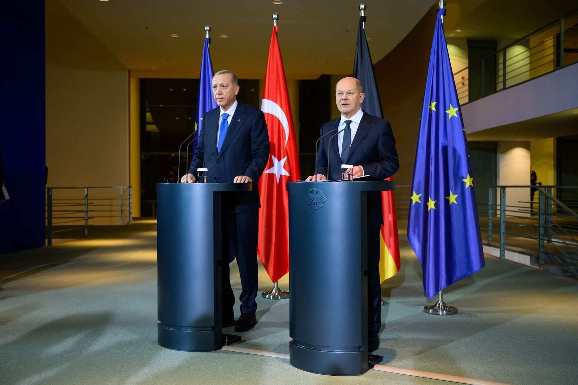Erdogan und Scholz