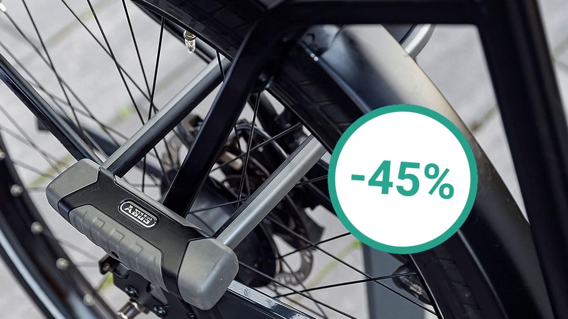 Bei Amazon ist heute ein Fahrradschloss von Abus mit höchstem Sicherheitlevel im Angebot.