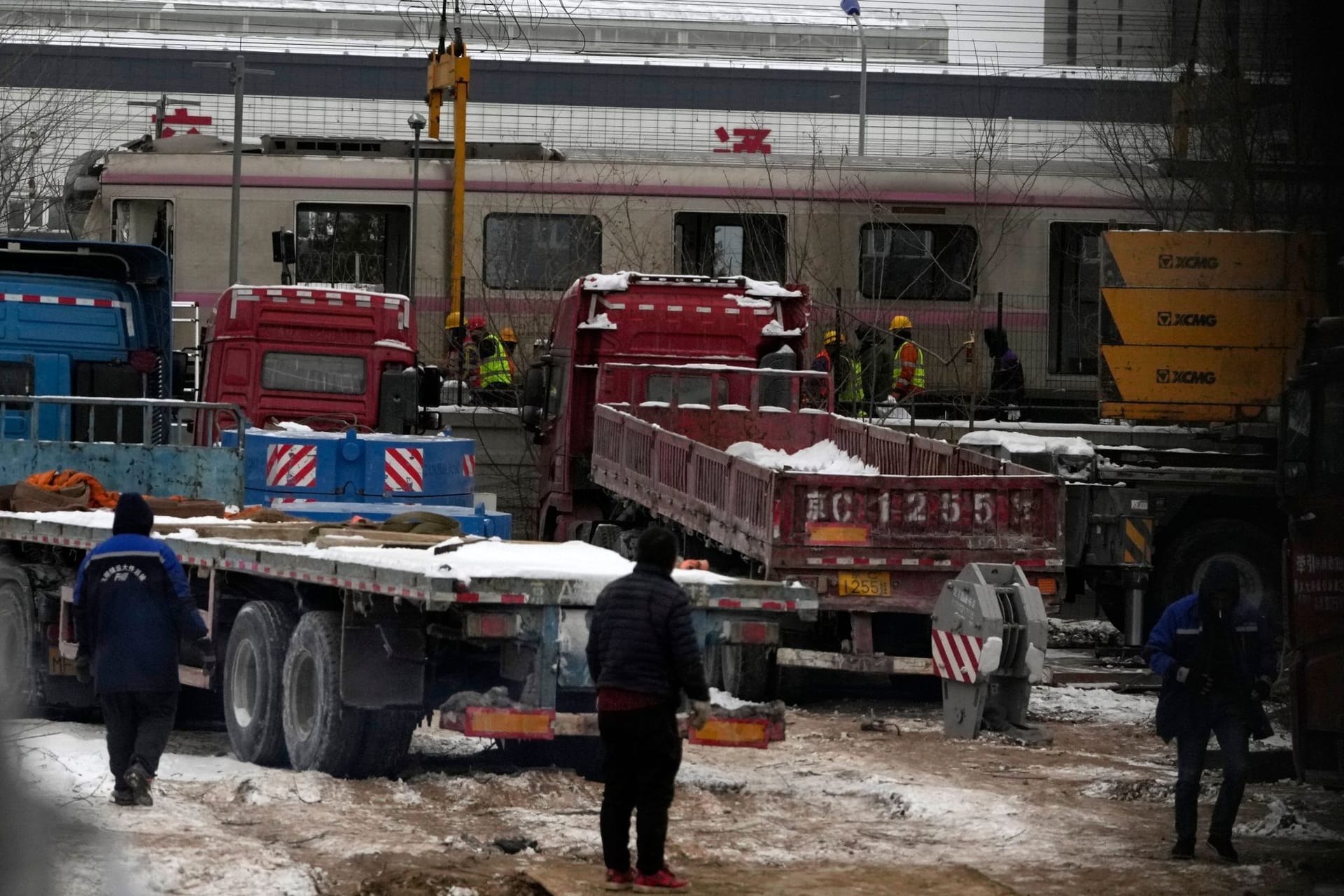 U-Bahn-Unfall in Peking