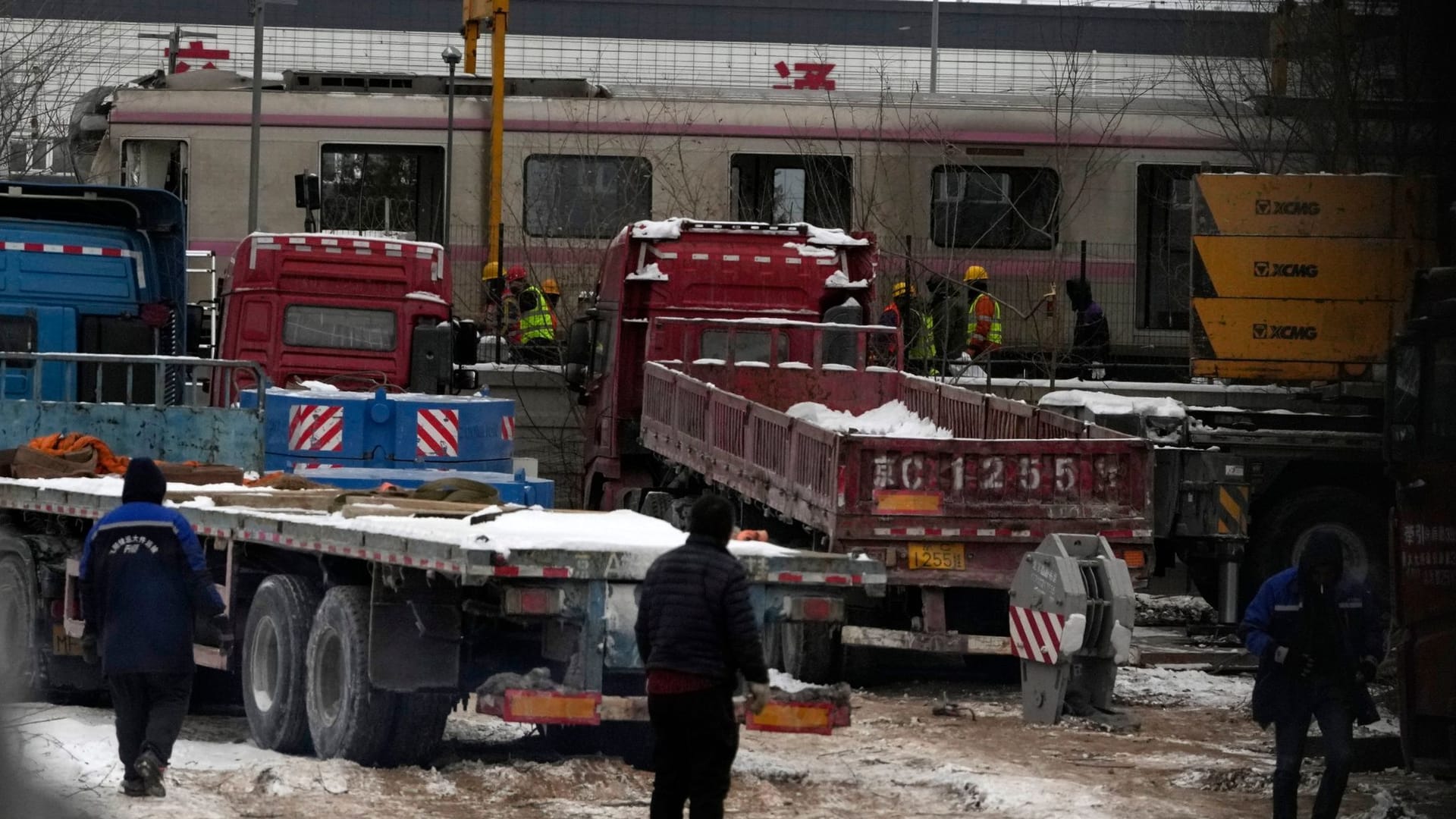 U-Bahn-Unfall in Peking