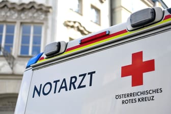 Notarzt-Fahrzeug in Österreich (Symbolbild): Der Junge verstarb nach dem Sturz.