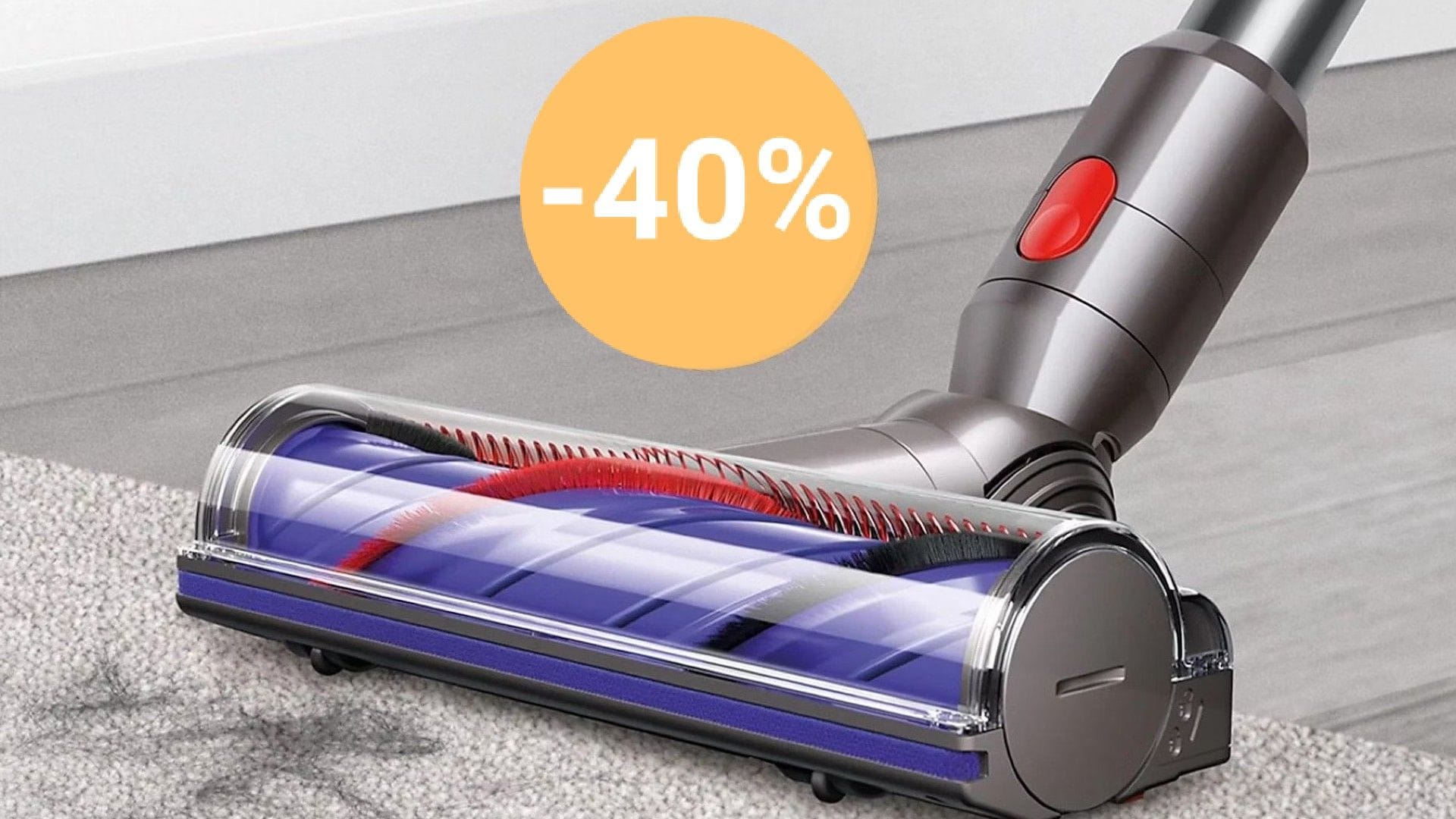 Bei Coolblue ist heute der Akkusauger V8 von Dyson so günstig wie noch nie im Angebot.