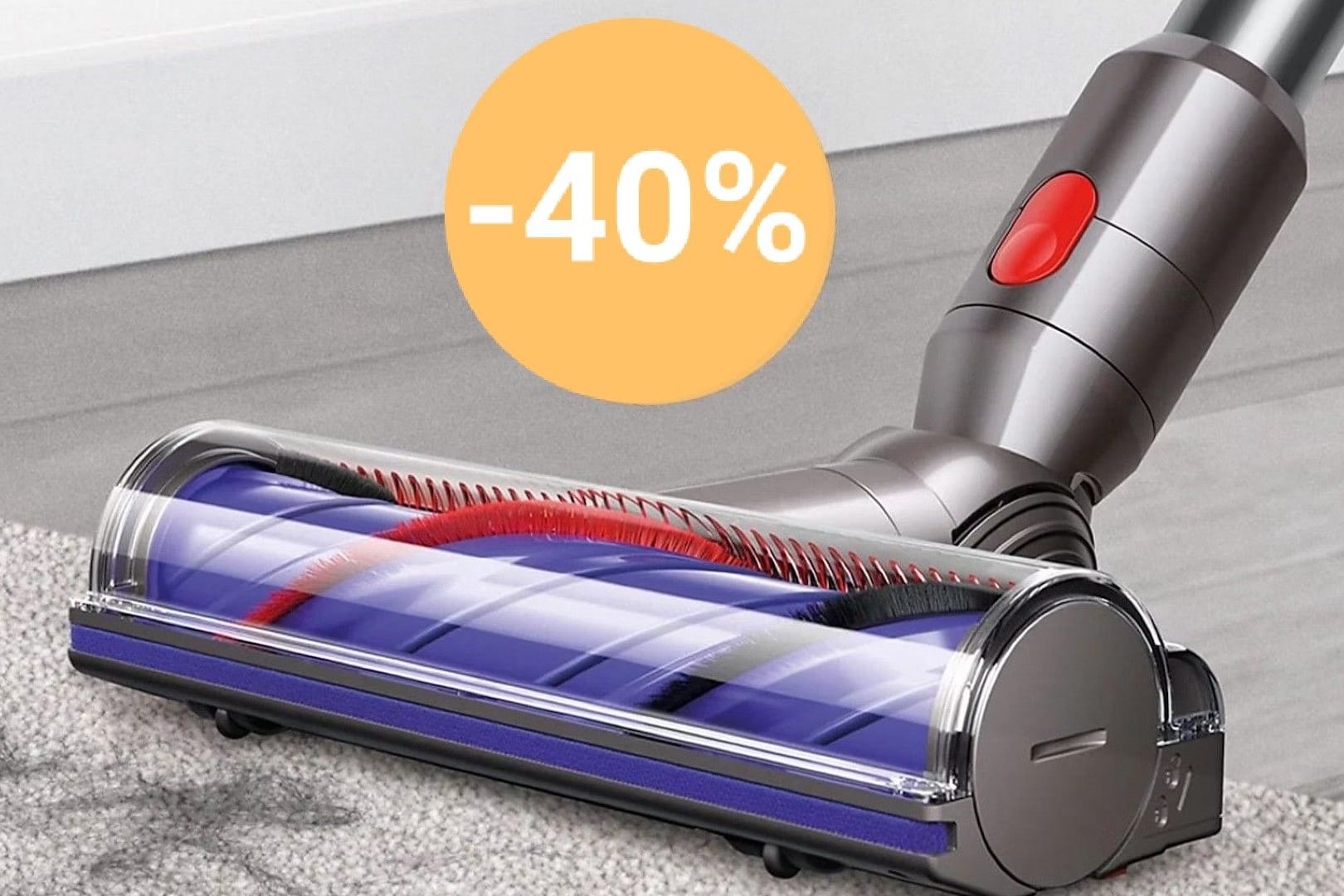 Bei Coolblue ist heute der Akkusauger V8 von Dyson so günstig wie noch nie im Angebot.