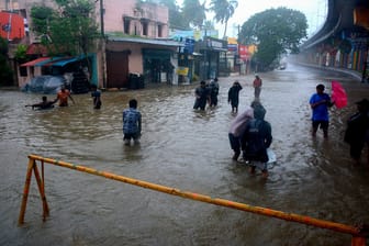 Sturm Michaung in Südindien