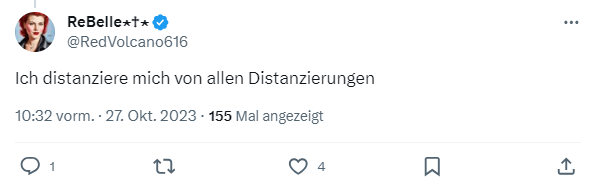 Keine Distanzierungen mehr: Es könnte das Motto der jungen Frau geworden sein, nachdem sie die CDU verlassen hat.