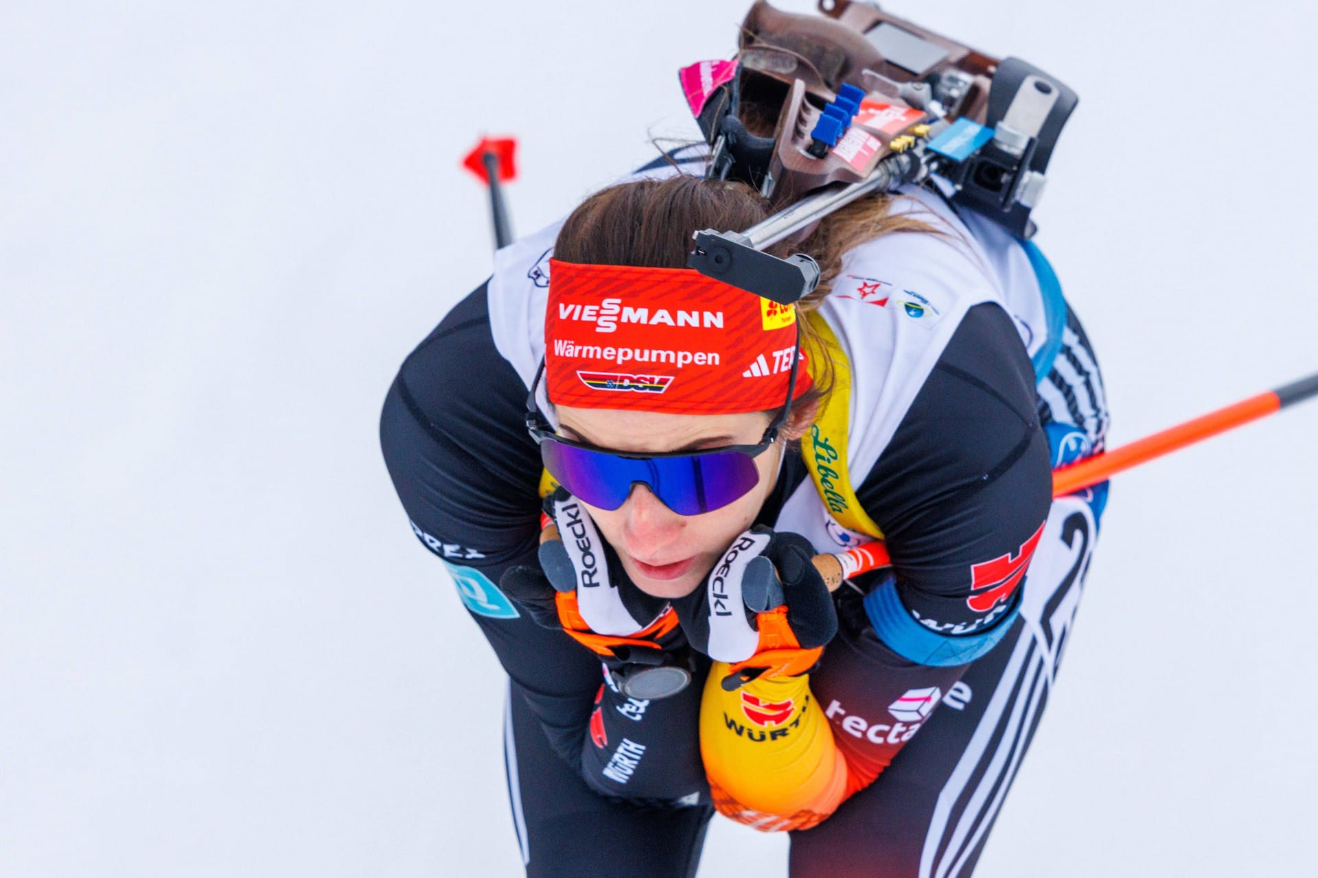 Vanessa Voigt: Sie war zuletzt die beste Deutsche in Hochfilzen.