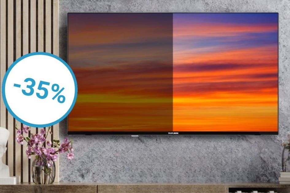 Aldi-Angebot: Der Discounter verkauft einen Smart-TV von Telefunken für nur 229 Euro.