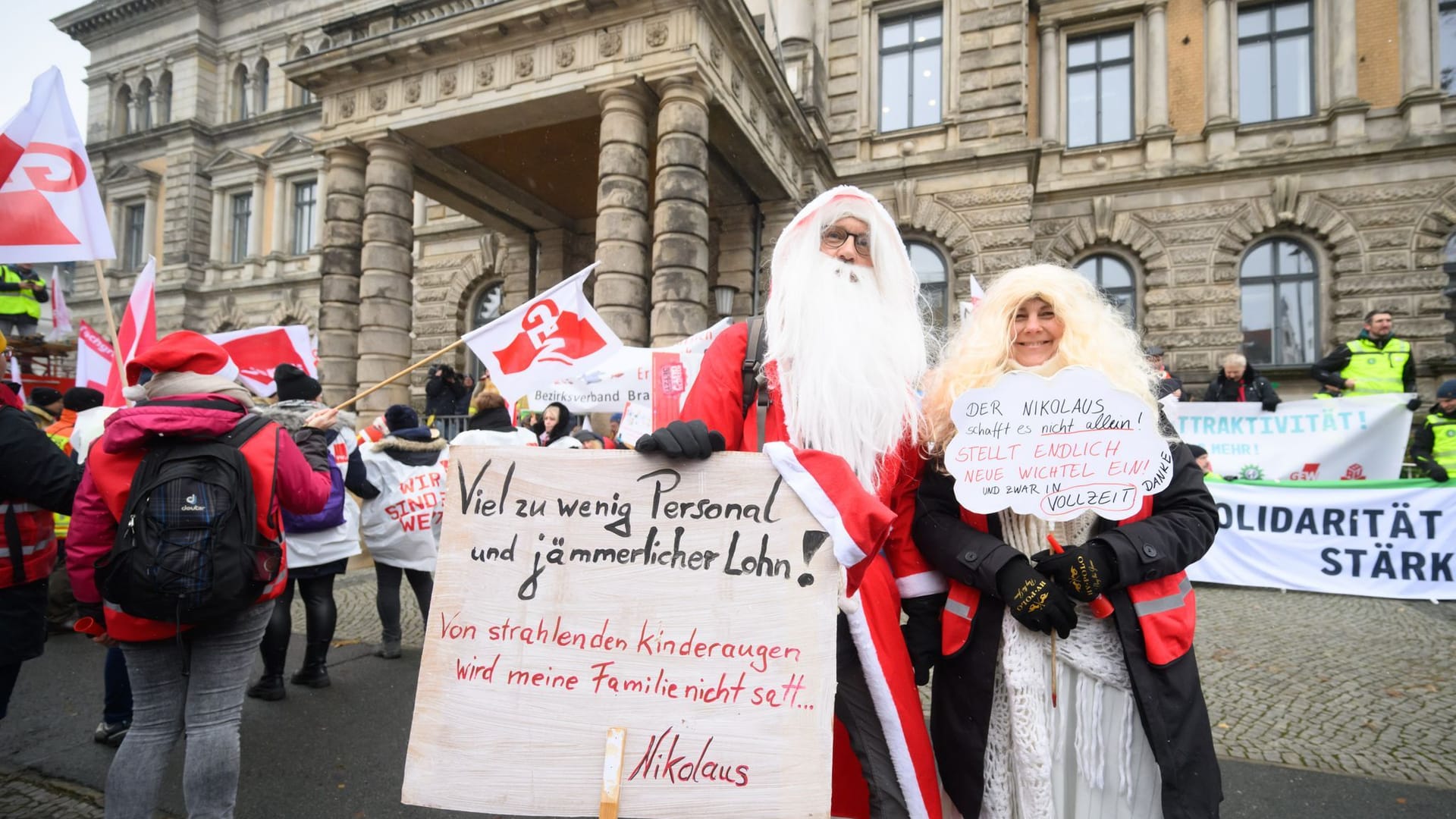 Warnstreik im öffentlichen Dienst