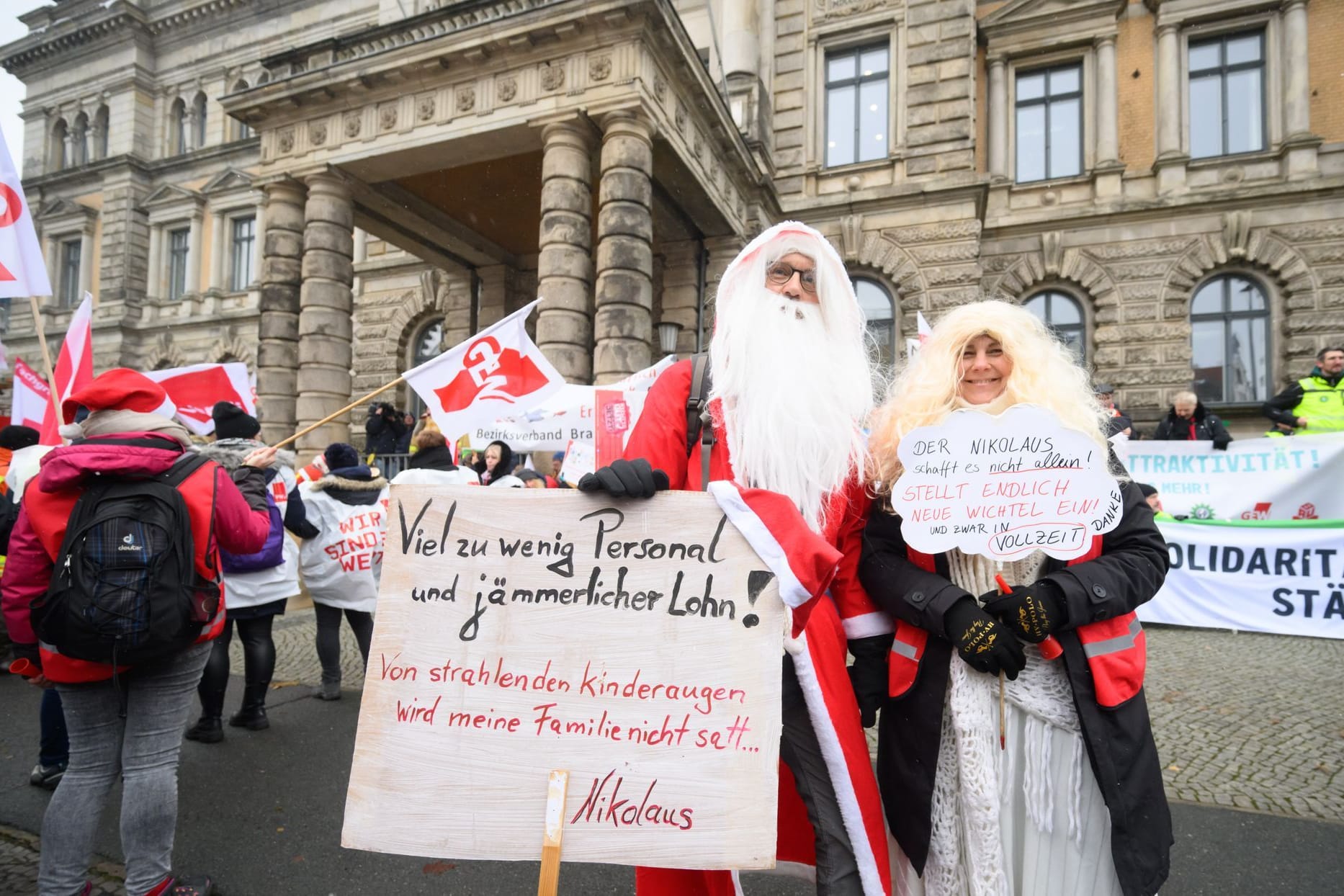 Warnstreik im öffentlichen Dienst