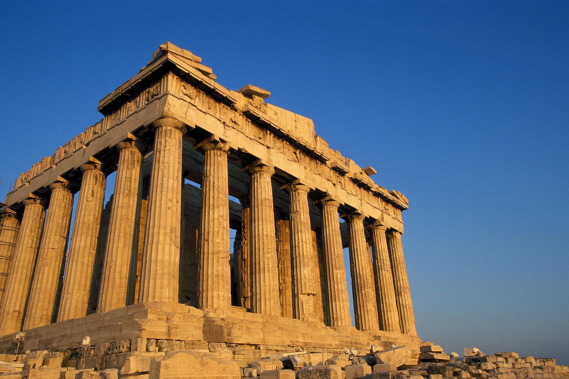 Die Akropolis in Athen (Archivbild): In der Nähe der antiken Stätte will der Mann die "Attrappe" erworben haben.