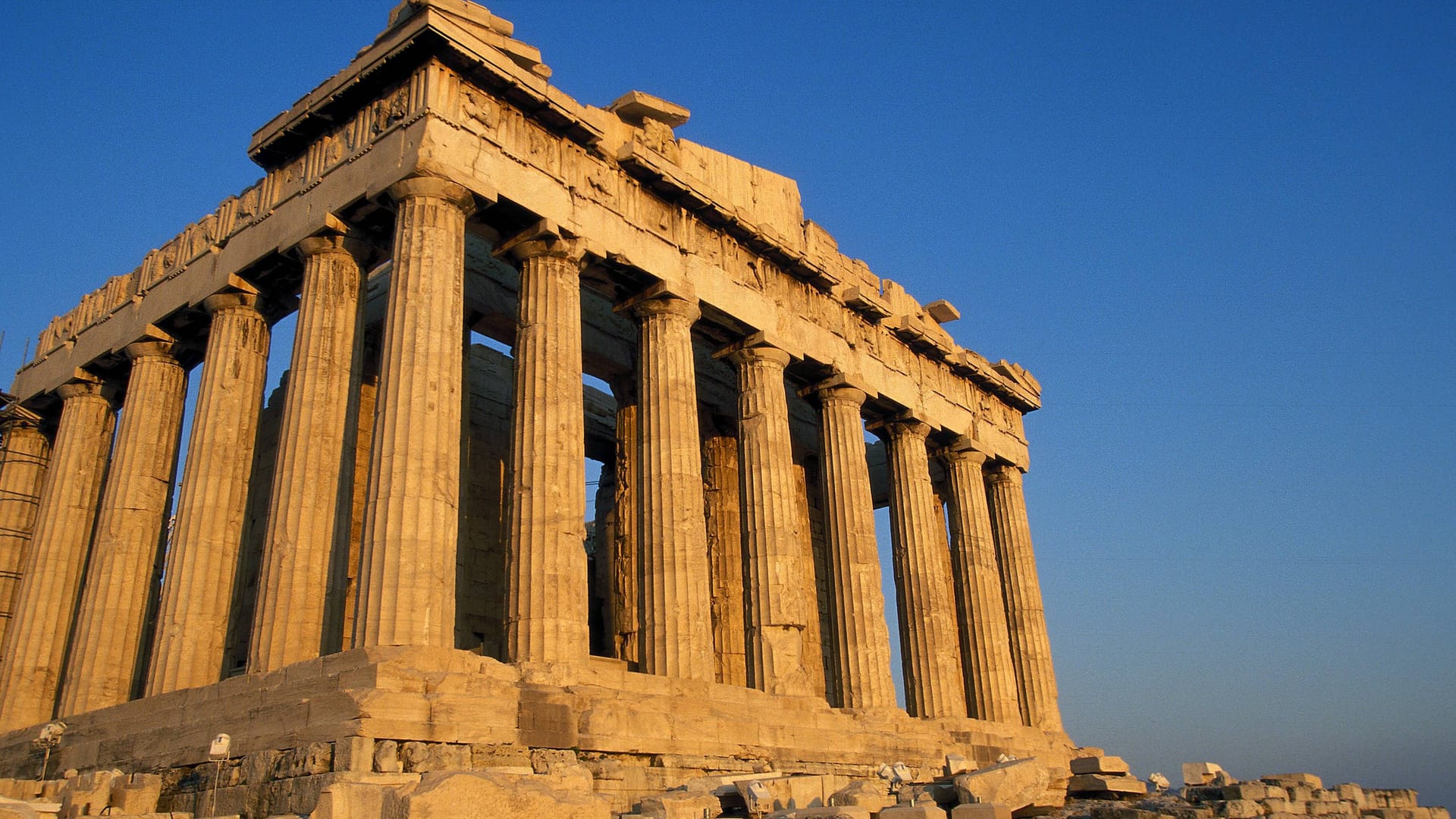 Die Akropolis in Athen (Symbolbild): Eine 35-jährige Frau wurde zu lebenslanger Haft verurteilt.