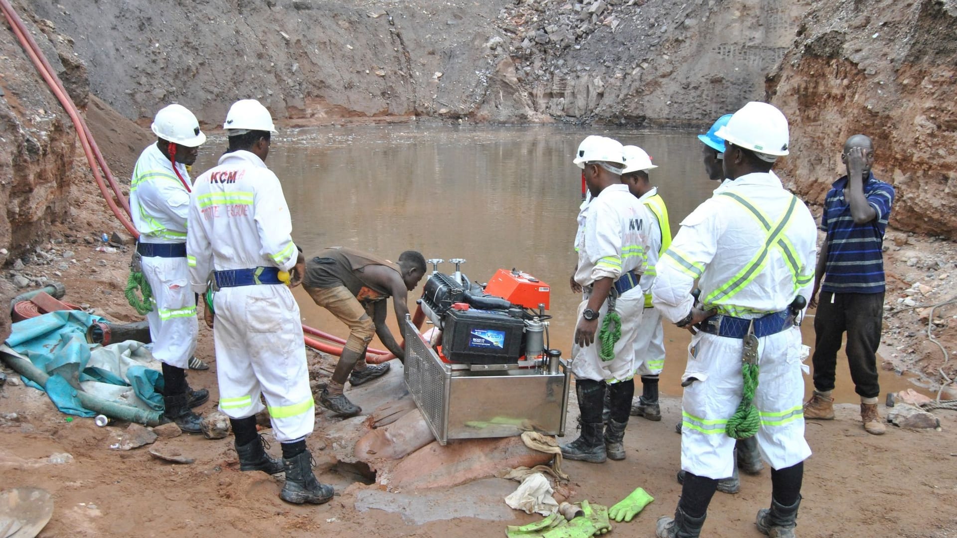 Grubenunglück in Sambia Grubenunglück in Sambia