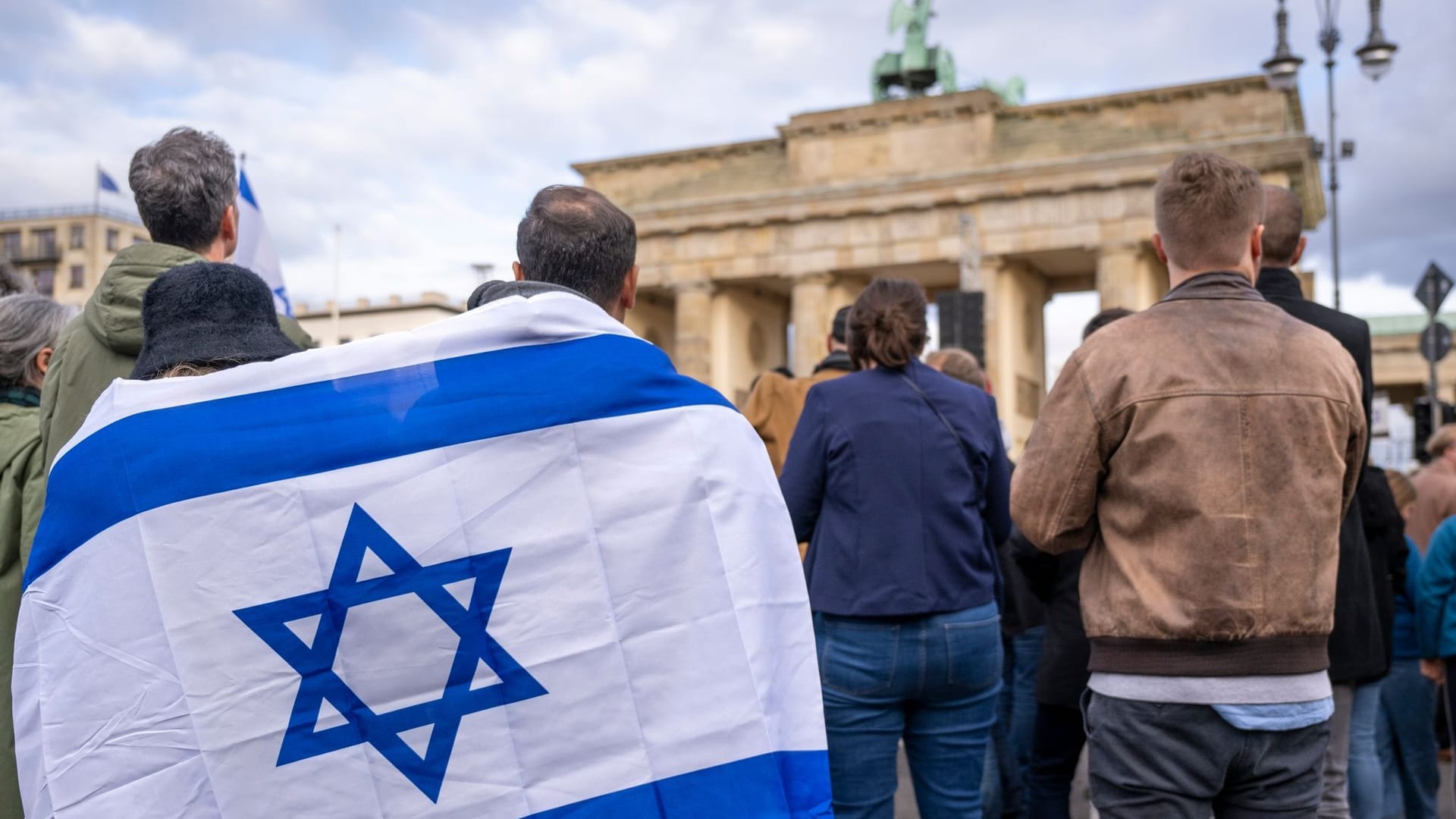 Demonstration gegen Antisemitismus in Berlin