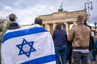 Demonstration gegen Antisemitismus in Berlin