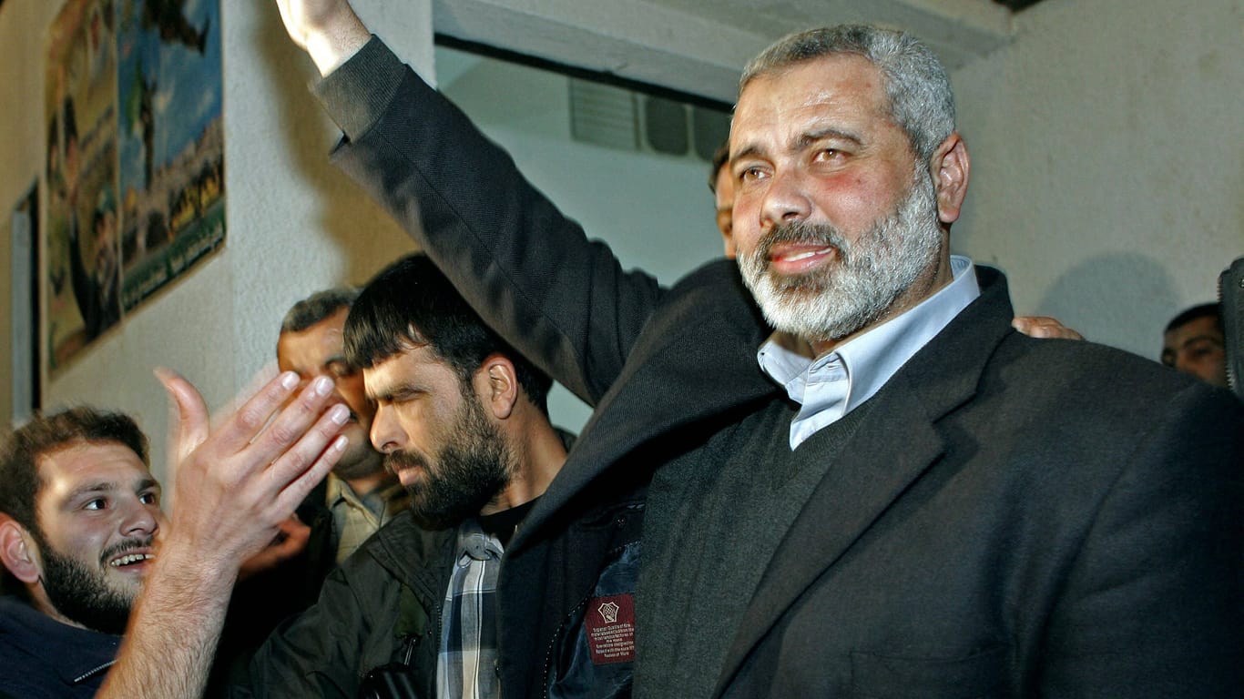 Ismail Hanija, Anführer der Hamas-Terroristen (Archivbild): Er bezieht Stellung zu möglichen Nachkriegsplänen für die Region.