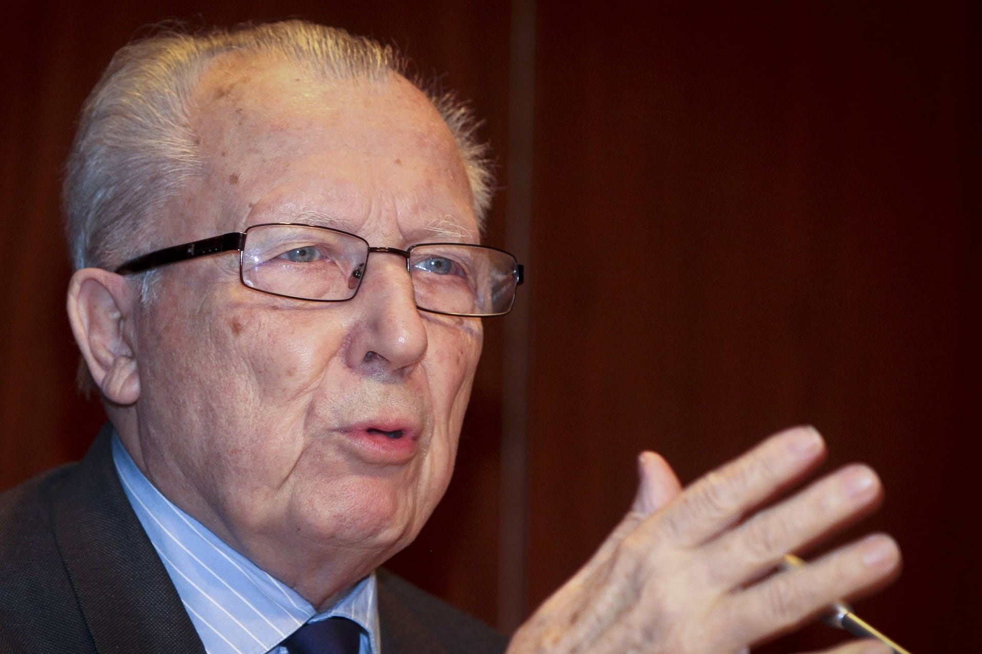 Jacques Delors (Archivbild): Der EU-Politiker ist in Paris gestorben.