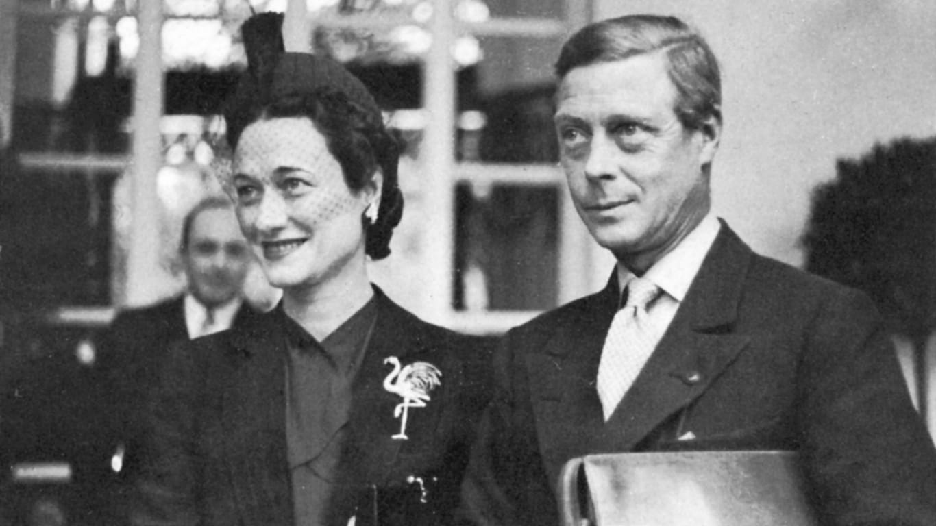 Wallis Simpson und Edward VIII.: Das Paar heiratete 1937.