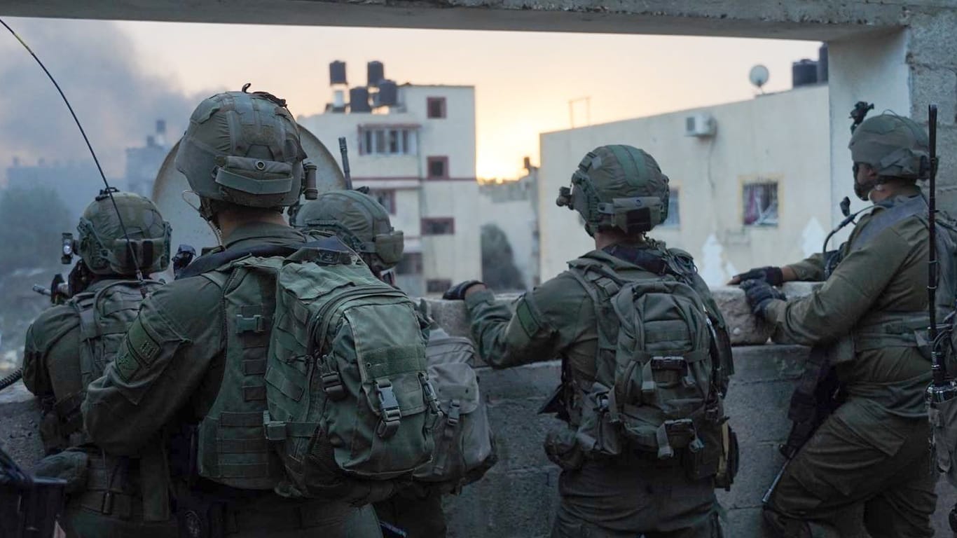 Israelische Soldaten im Gazastreifen: Ägypten hat einen Plan für die Beendigung des Krieges präsentiert.