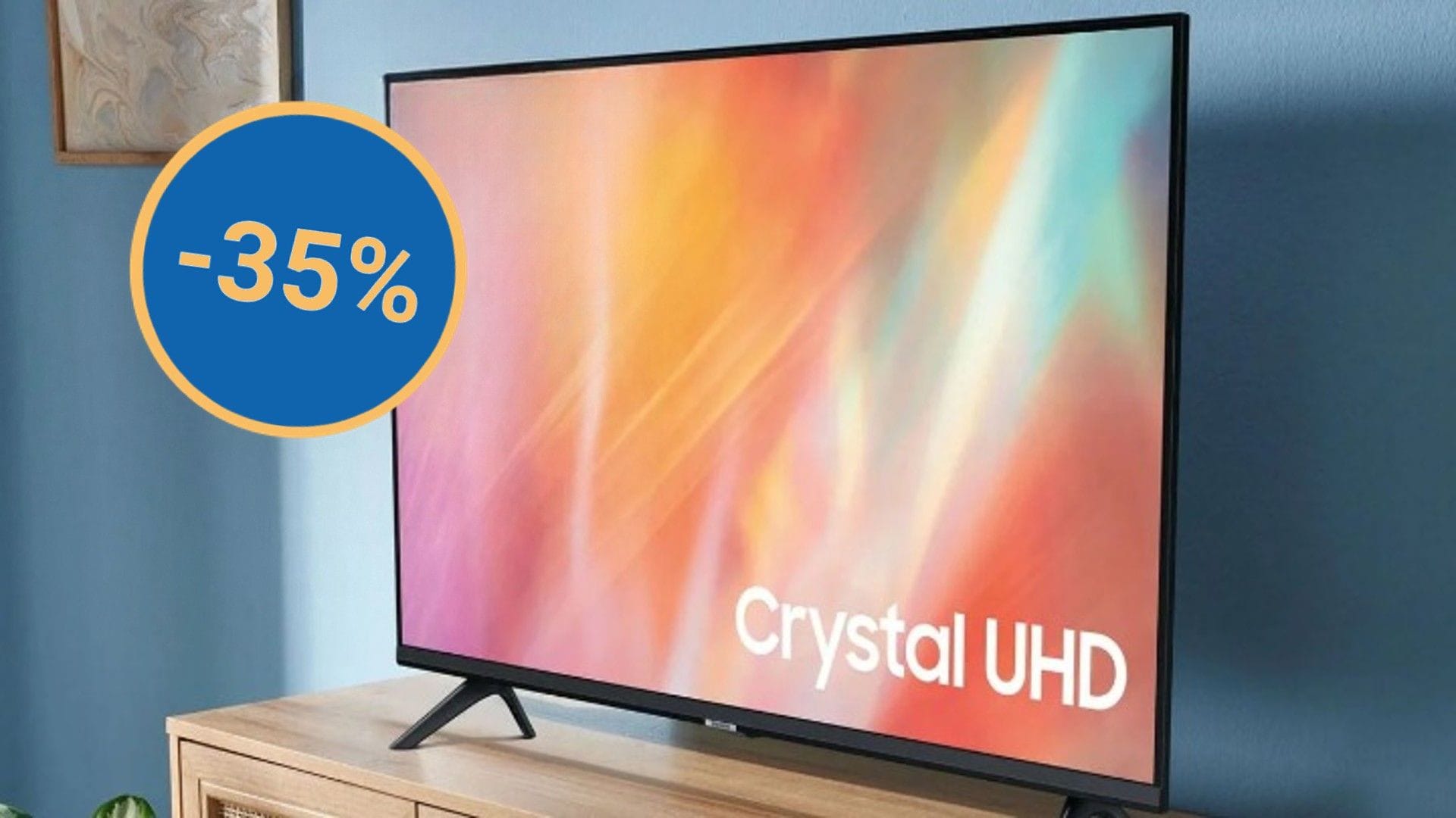 Spartipp bei Lidl: 55 Zoll Bildschirmdiagonale und 4K-Auflösung bietet der reduzierte Fernseher von Samsung.